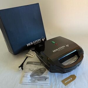 Holstein Housewares Black Pie Maker New in Box